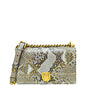 Christian Dior Grey Python Diorama Studs Small Bag Rovelle Bags