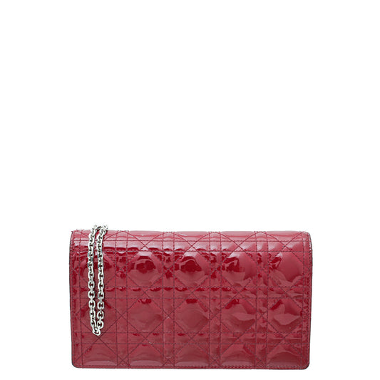 Christian Dior Cherry Lady Dior Chain Pouch Rovelle Bags