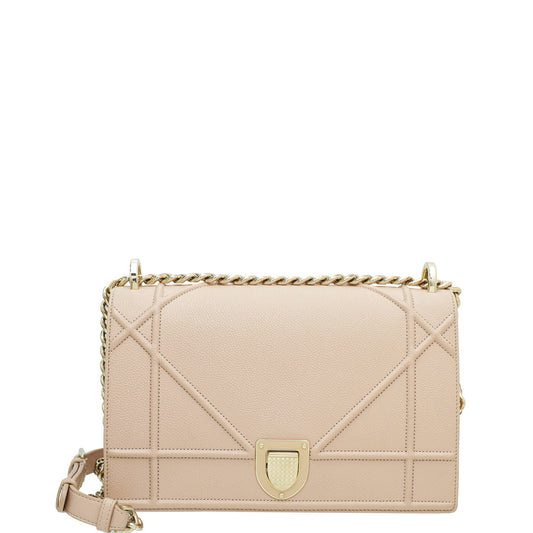 Christian Dior Beige Diorama Shoulder Bag Rovelle Bags