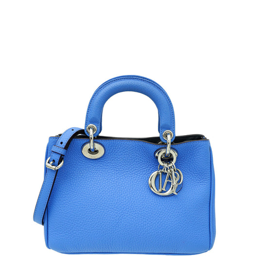 Christian Dior Blue Diorissimo Mini Tote Bag Rovelle Bags
