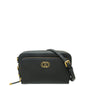 Christian Dior Black Caro Double Pouch Rovelle Bags