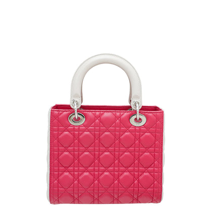 Christian Dior Bicolor Lady Dior Medium Bag Rovelle Bags