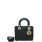 Christian Dior Black Lady Dior My Abcdior Small Bag Rovelle Bags