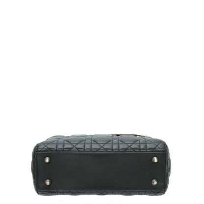 Christian Dior Black Lady Dior My Abcdior Small Bag Rovelle Bags