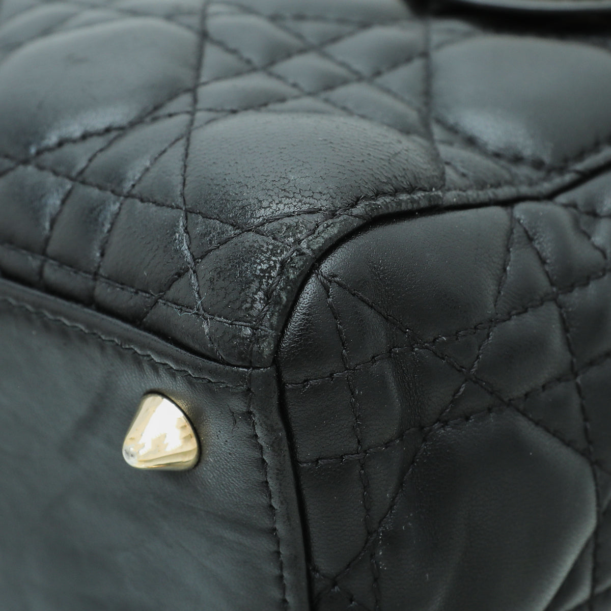 Christian Dior Black Lady Dior My Abcdior Small Bag Rovelle Bags