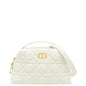 Christian Dior White Cannage Caro D-Cosy Bag Rovelle Bags