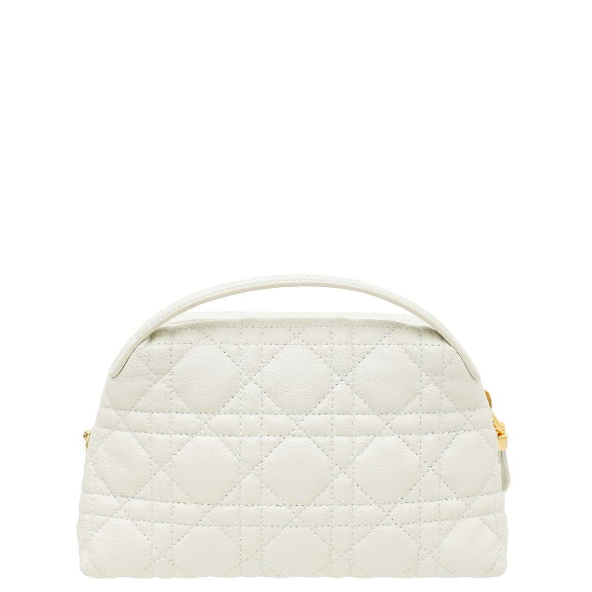 Christian Dior White Cannage Caro D-Cosy Bag Rovelle Bags
