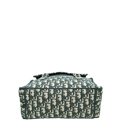 Christian Dior Vert Green Oblique Diorcamp Jacquard Messenger Bag Rovelle Bags