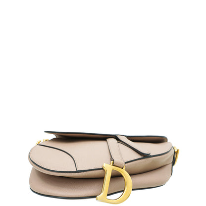 Christian Dior Dusty Pink Saddle Medium Bag Rovelle Bags