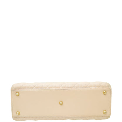 Christian Dior Light Pink Lady Dior Large Bag Rovelle Bags