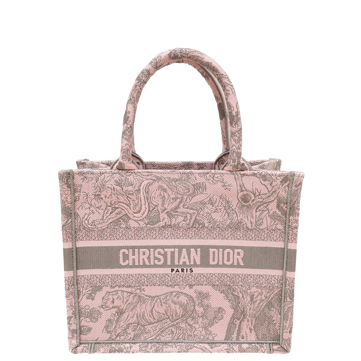 Christian Dior Toile De Jouy Embroidered Book Tote Small Bag Rovelle Bags