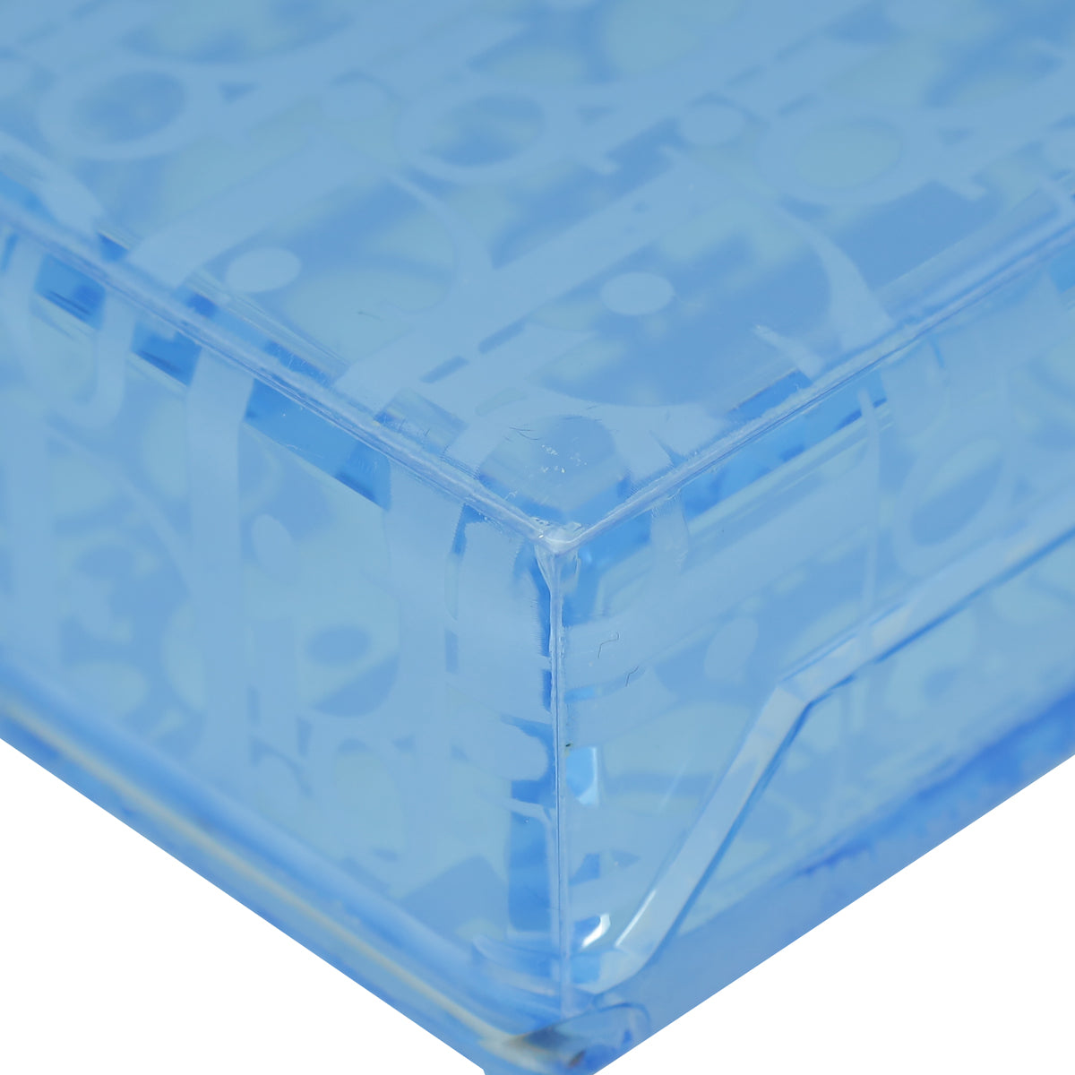 Christian Dior Blue X Rimowa Plexiglass Pouch Bag For Men Rovelle Bags