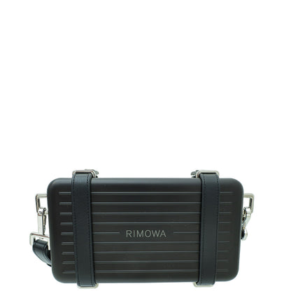 Christian Dior Black X Rimowa Personal Clutch Crossbody Bag Rovelle Bags