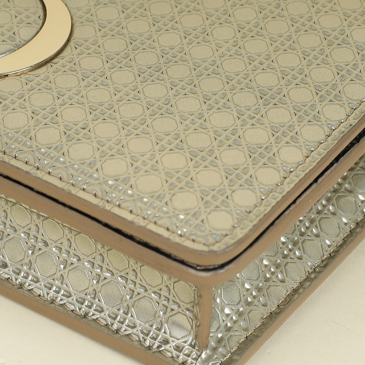 Christian Dior Champaign 30 Montaigne Microcannge 2 Way Chain Pouch Rovelle Bags