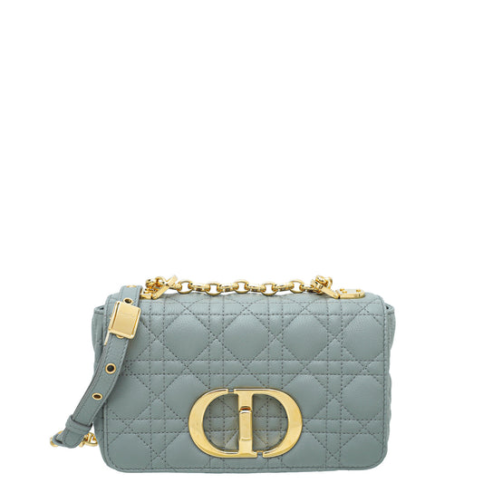 Christian Dior Gray Caro Small Bag Rovelle Bags