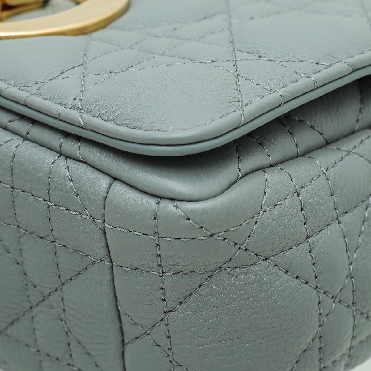 Christian Dior Gray Caro Small Bag Rovelle Bags
