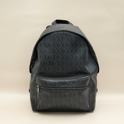 Christian Dior Bicolor Cd Diamond Print Rider Zipped Backpack Bag Rovelle Bags