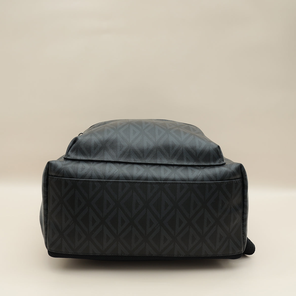 Christian Dior Bicolor Cd Diamond Print Rider Zipped Backpack Bag Rovelle Bags