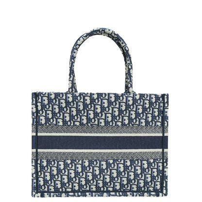 Dior Book Tote Oblique Blue Tote Bag Style 5 Rovelle Bags