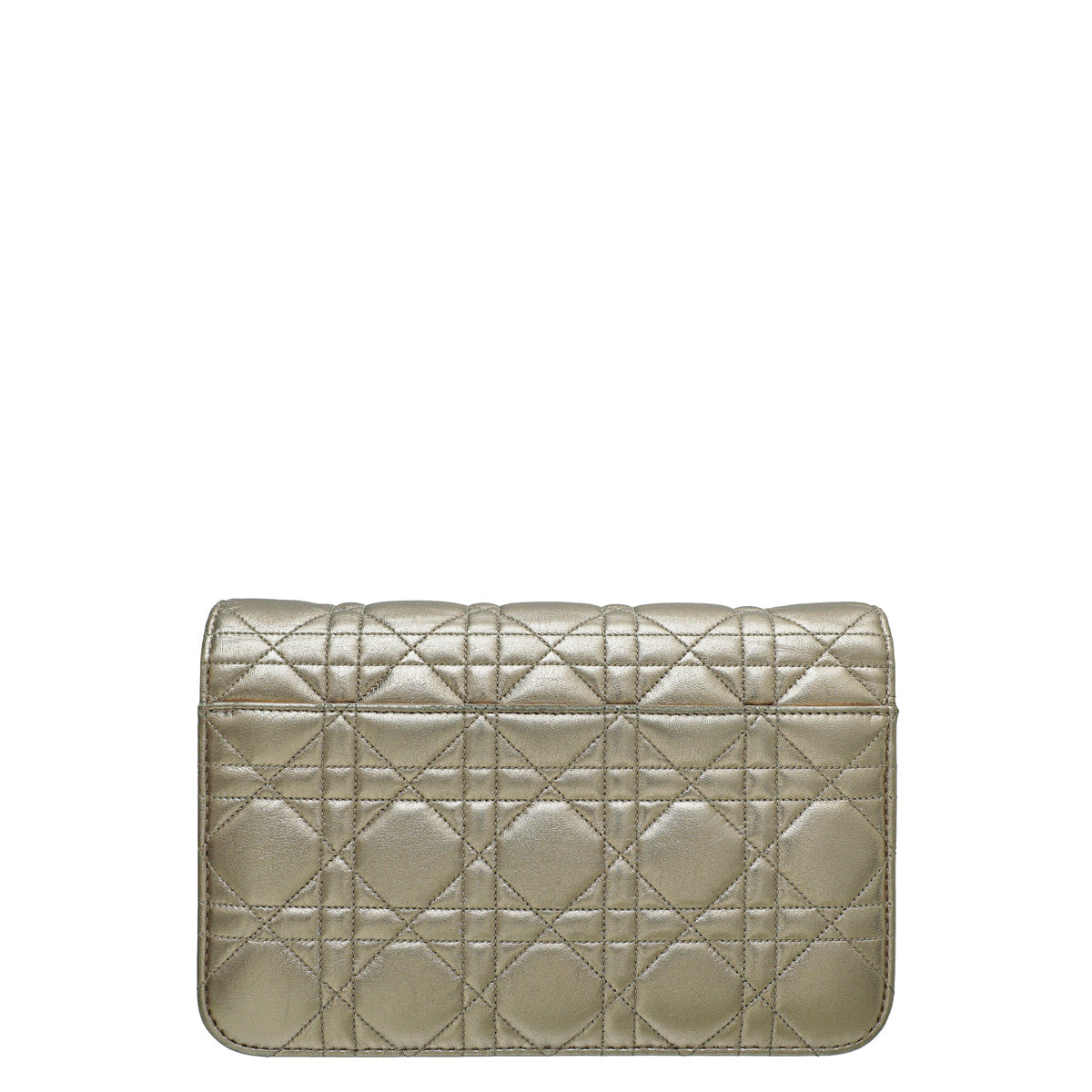 Christian Dior Metallic Gold Miss Dior Promenade Chain Pouch Rovelle Bags