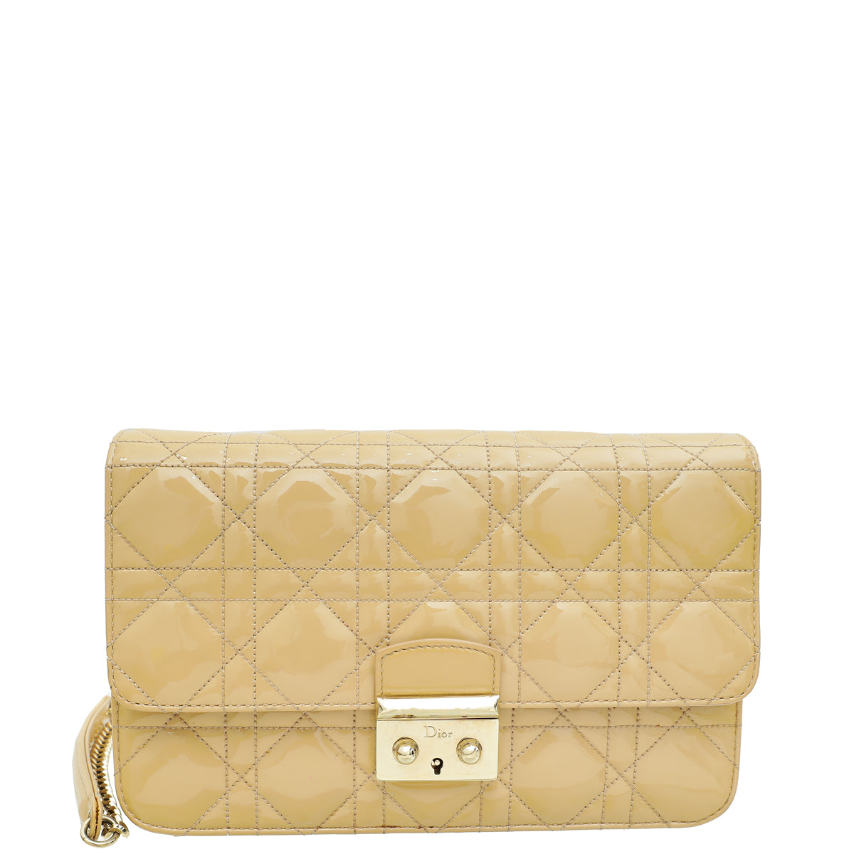 Christian Dior Beige Cannage Miss Dior Promenade Pouch Rovelle Bags