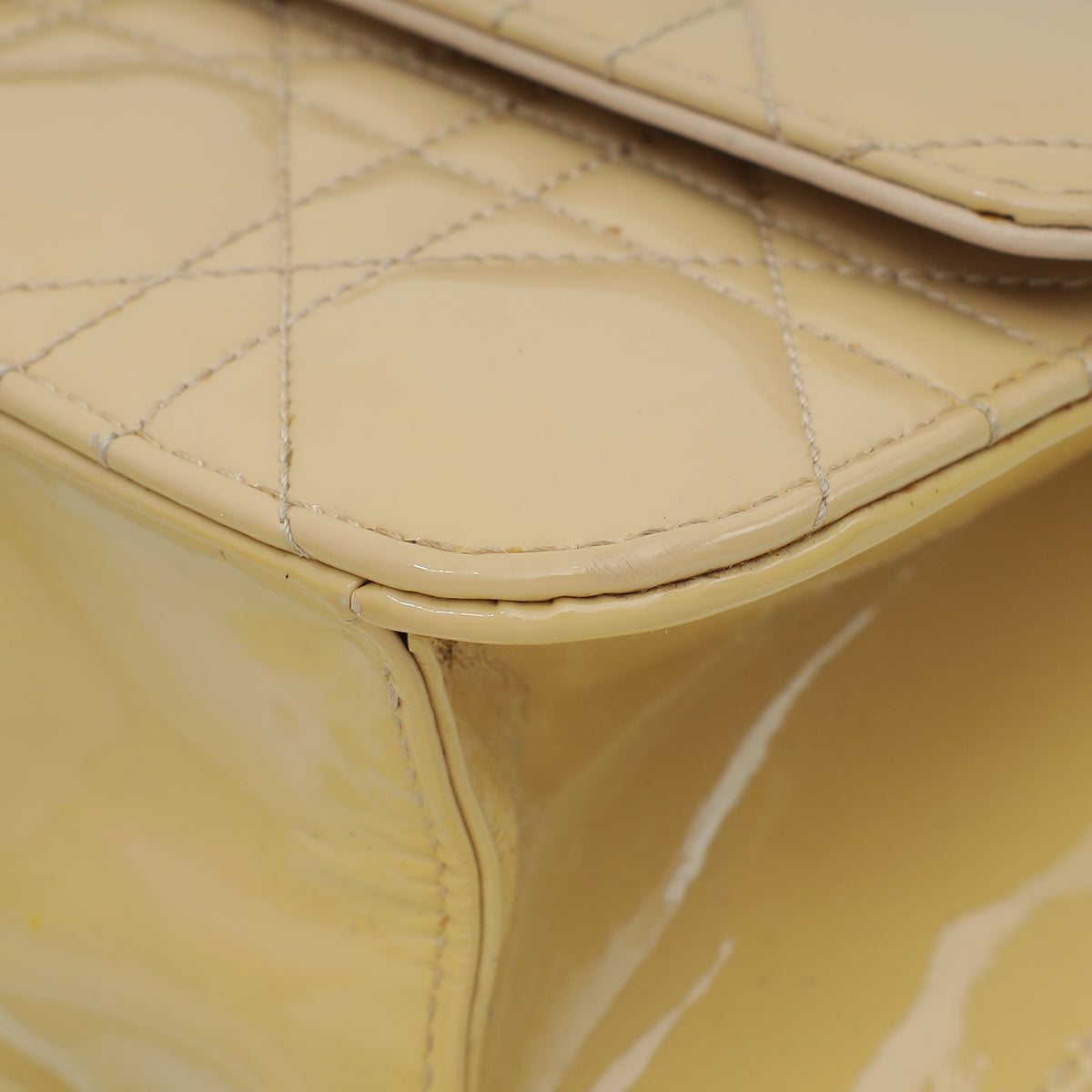 Christian Dior Beige Cannage Miss Dior Promenade Pouch Rovelle Bags