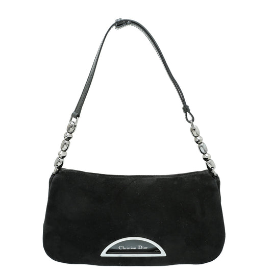 Christian Dior Black Maris Pearl Shoulder Bag Rovelle Bags