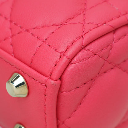 Christian Dior Fuchsia Micro Lady Dior Bag Rovelle Bags
