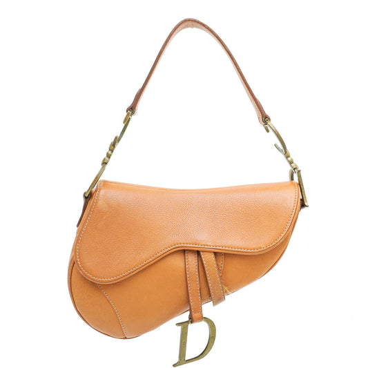 Christian Dior Caramel Saddle Medium Bag Rovelle Bags