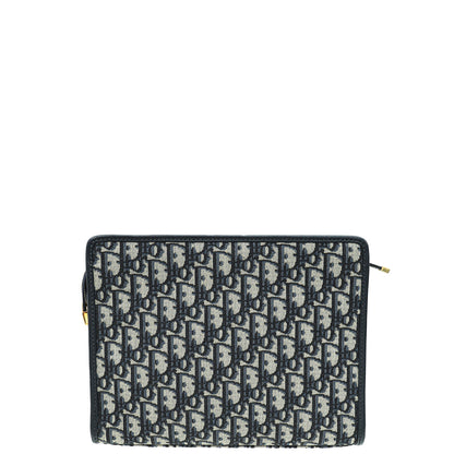 Christian Dior Blue Oblique 30 Montaigne Dea Pouch Rovelle Bags
