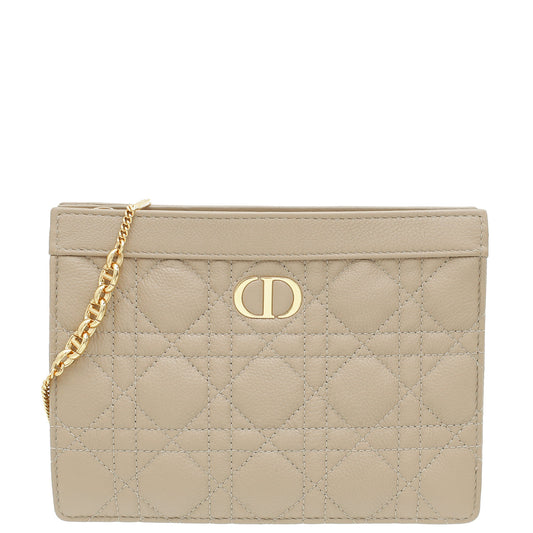 Christian Dior Sand Supple Caro Every Dior Pouch Rovelle Bags