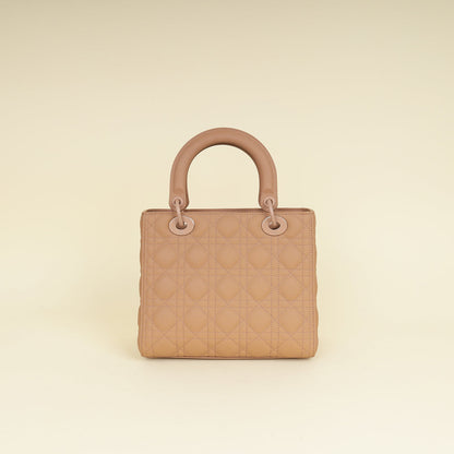 Christian Dior Blush Ultramatte Lady Dior Medium Bag Rovelle Bags