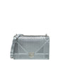Christian Dior Silver Micro Cannage Diorama Medium Shoulder Bag Rovelle Bags