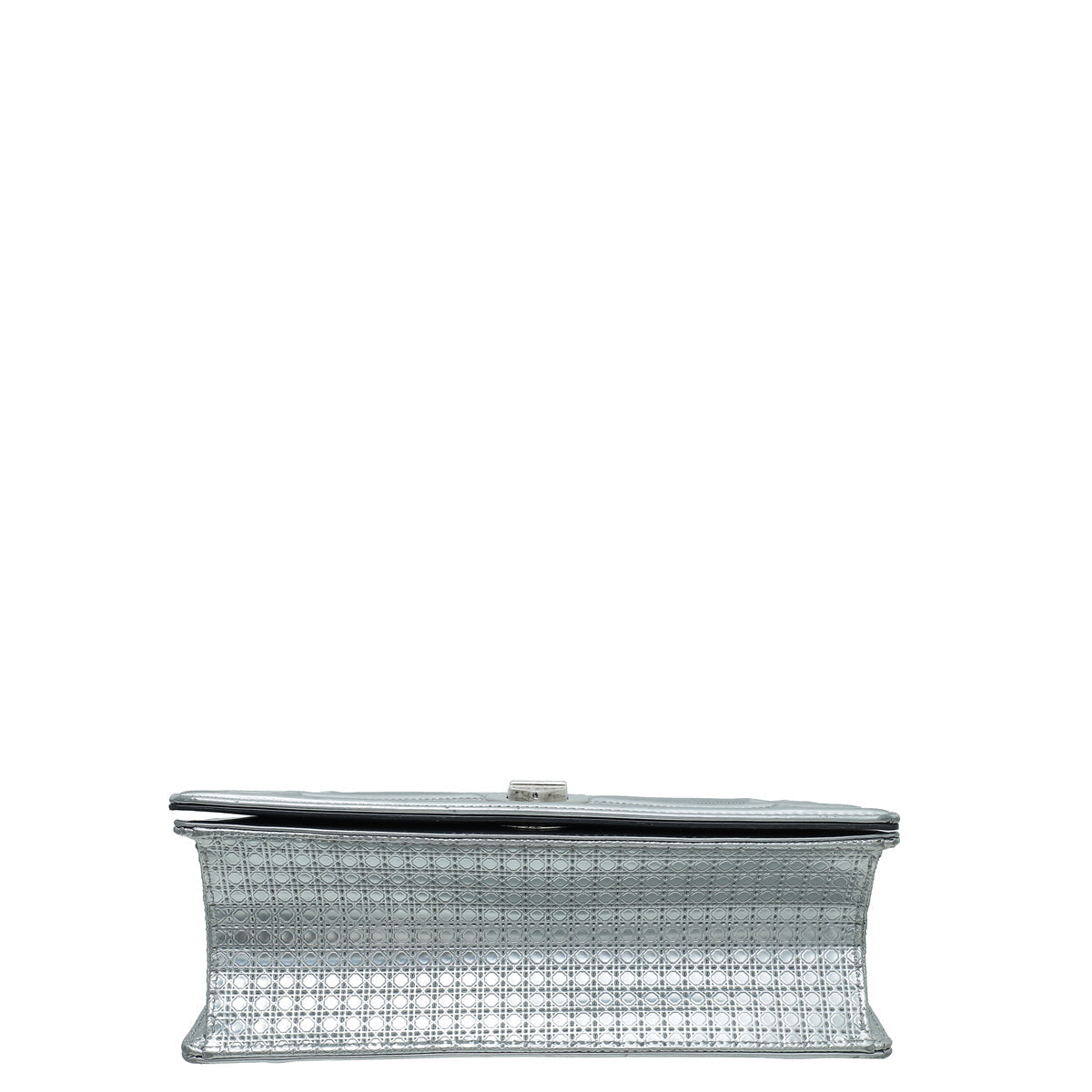 Christian Dior Silver Micro Cannage Diorama Medium Shoulder Bag Rovelle Bags