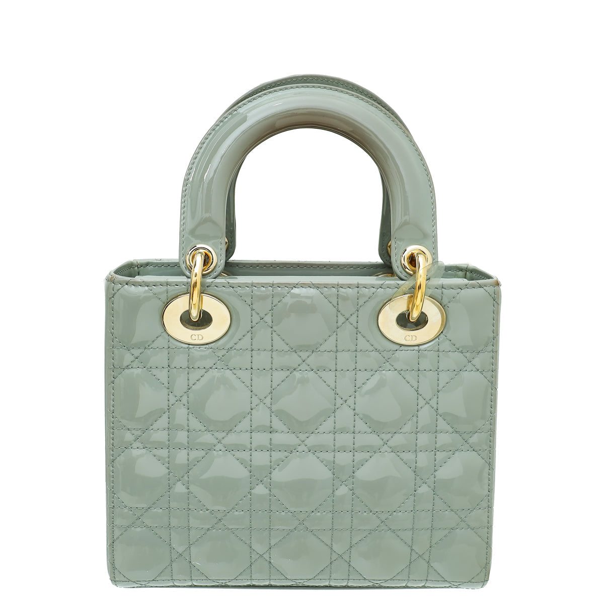 Christian Dior Grey Lady Dior Small Bag Rovelle Bags