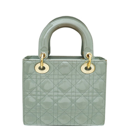 Christian Dior Grey Lady Dior Small Bag Rovelle Bags