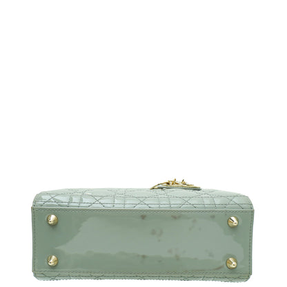 Christian Dior Grey Lady Dior Small Bag Rovelle Bags