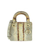 Christian Dior Bicolor Python Mini Lady Dior Bag Rovelle Bags