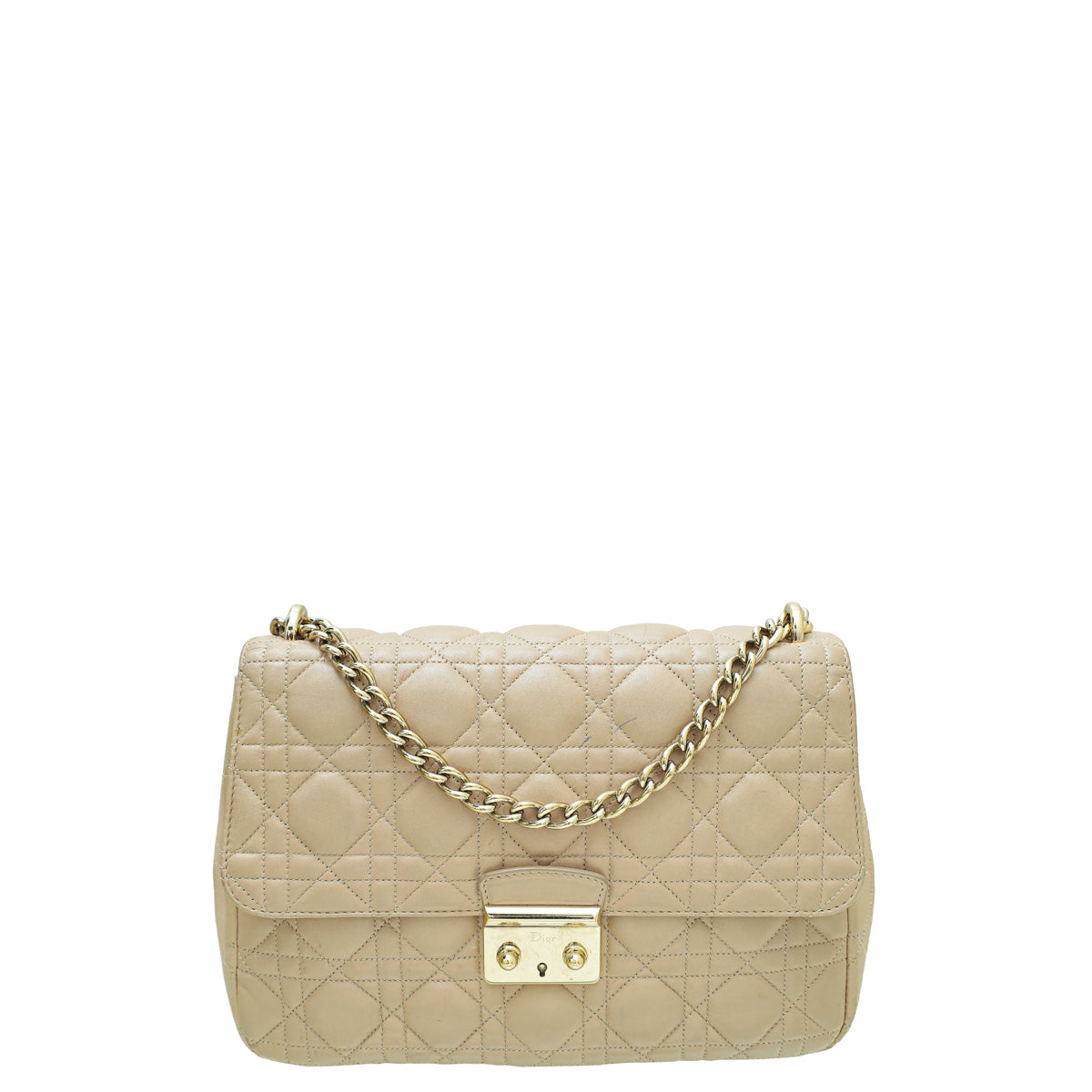 Christian Dior Beige Miss Dior Flap Bag Rovelle Bags