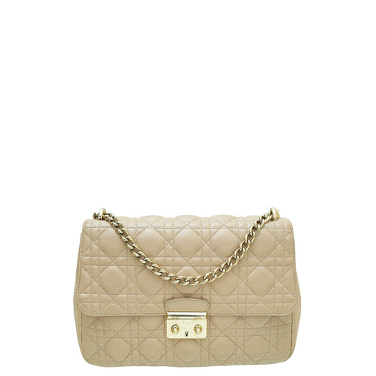 Christian Dior Beige Miss Dior Flap Bag Rovelle Bags