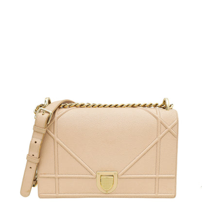 Christian Dior Light Pink Diorama Medium Flap Bag Rovelle Bags