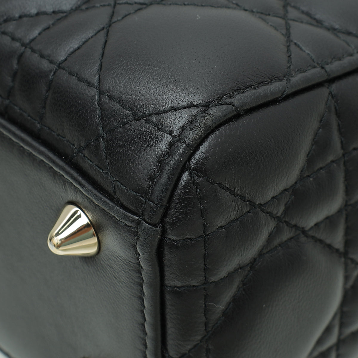 Christian Dior Black Lady Dior Small Bag Rovelle Bags