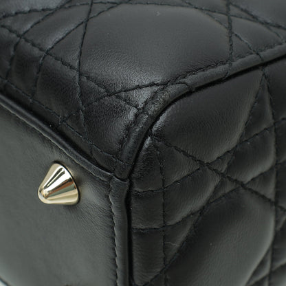 Christian Dior Black Lady Dior Small Bag Rovelle Bags