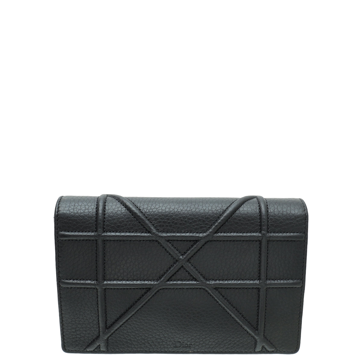 Christian Dior Black Diorama Chain Pouch Rovelle Bags