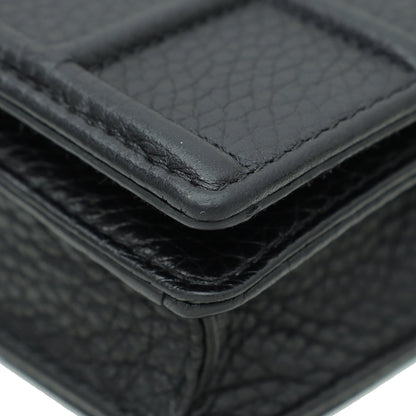 Christian Dior Black Diorama Chain Pouch Rovelle Bags