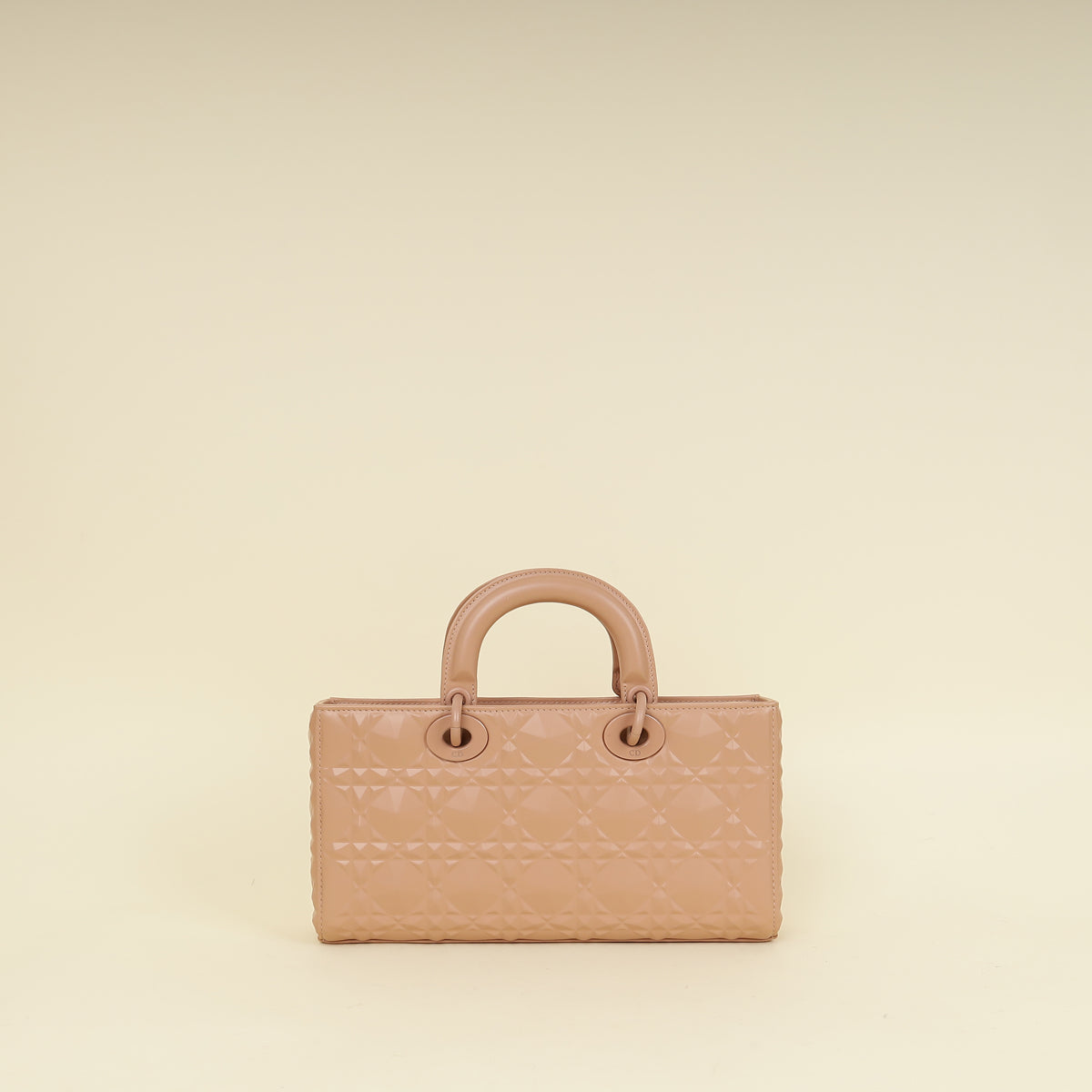 Christian Dior Rose De Vents Lady Dior D-Joy Cannage Diamond Medium Bag Rovelle Bags