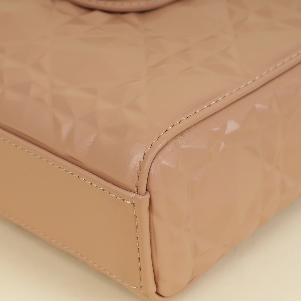Christian Dior Rose De Vents Lady Dior D-Joy Cannage Diamond Medium Bag Rovelle Bags