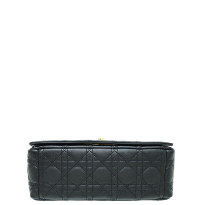Christian Dior Black Caro Medium Bag Rovelle Bags