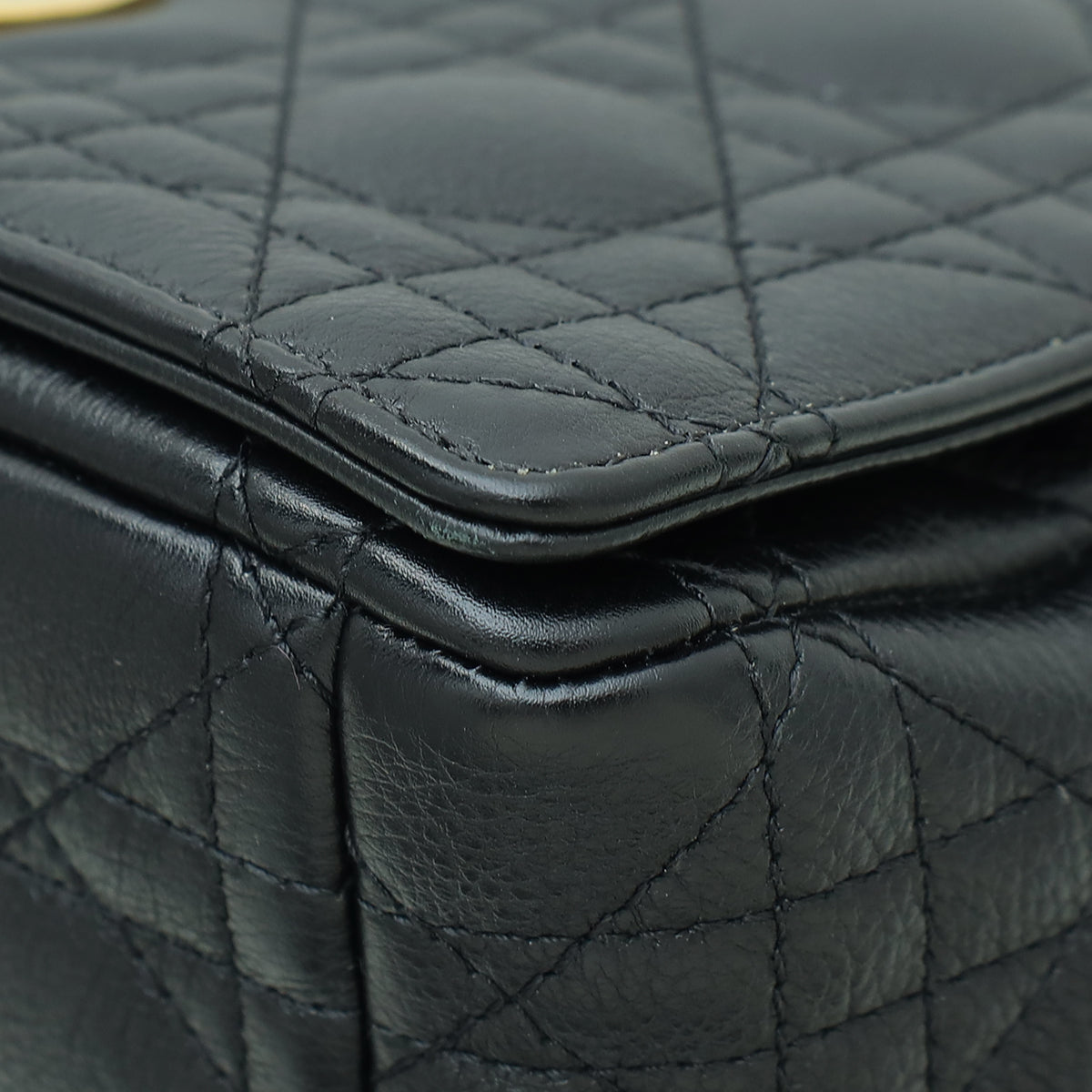 Christian Dior Black Caro Medium Bag Rovelle Bags