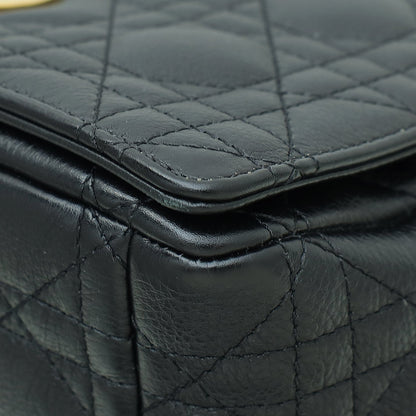 Christian Dior Black Caro Medium Bag Rovelle Bags